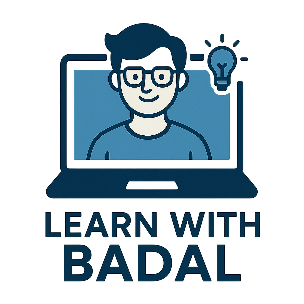 Learn with Badal Logo